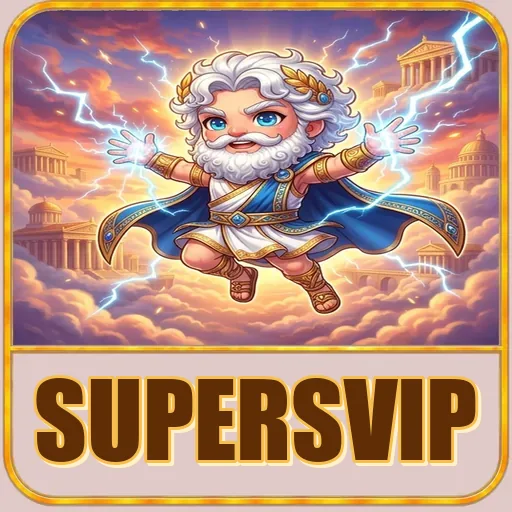 Beranda aplikasi supersvip setelah terbuka